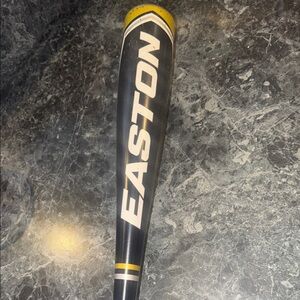 Easton Black and Yellow Bat